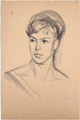 Лянглебен Моисей Вольфович. Портрет олимпийской чемпионки Л.С. Латыниной